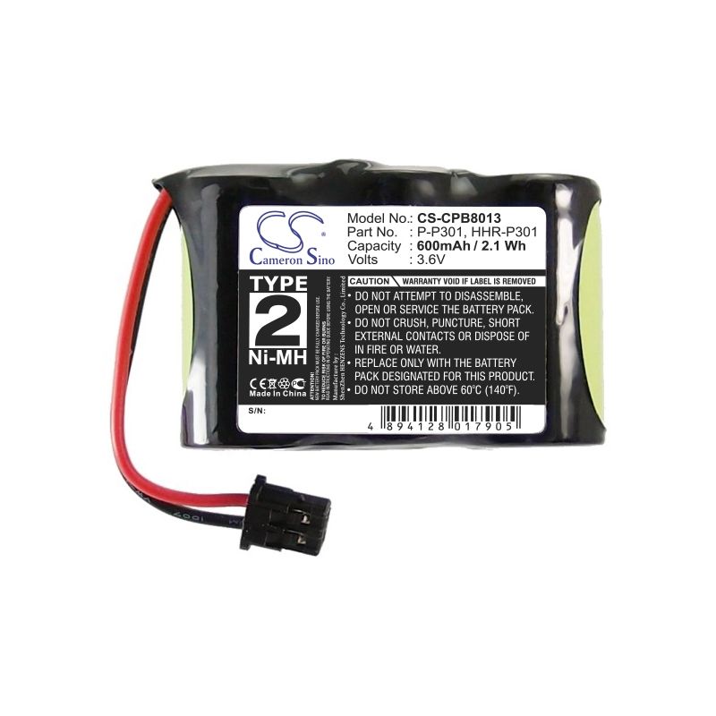 Ni-mh Battery Fits Ge, 29519a, 29630a, 52189a 3.6v, 600mah Cordless Phone Cameron Sino Technology Limited
