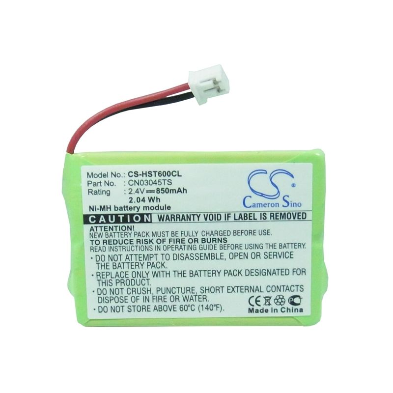 Ni-MH Battery fits Hagenuk, Aio 600 2.4V, 850mAh Cordless Phone Cameron Sino Technology Limited