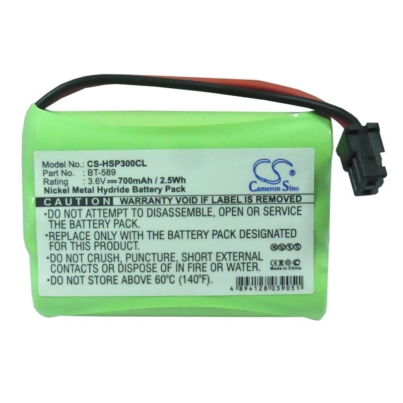 Ni-MH Battery fits Hagenuk, Sl30080, Wp 300x 3.6V, 700mAh Cordless Phone Cameron Sino Technology Limited