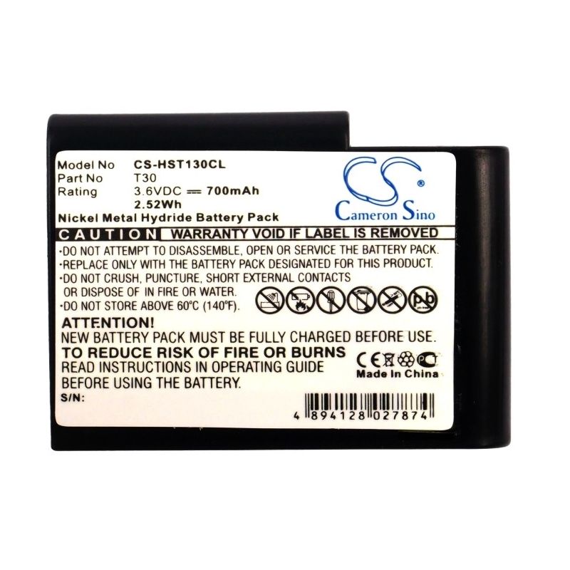 Ni-MH Battery fits Hagenuk, St9000 Px, Telekom, Ellepi Pocket 3.6V, 700mAh Communications Cameron Sino Technology Limited