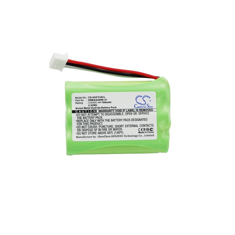 Ni-mh Battery Fits Huawei, F202, F316, F317 3.6v, 700mah Cordless Phone Cameron Sino Technology Limited