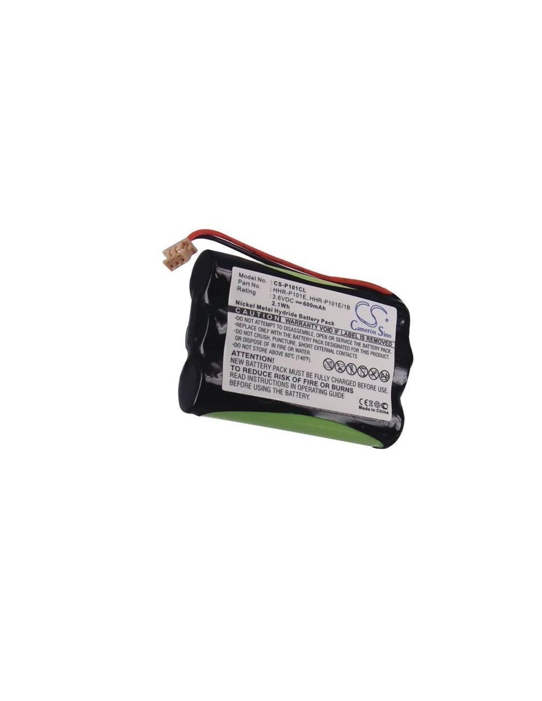 Ni-MH Battery fits Panasonic, Cd560es, Kx-cd560es, Kx-tca10 3.6V, 600mAh Cordless Phone Cameron Sino Technology Limited