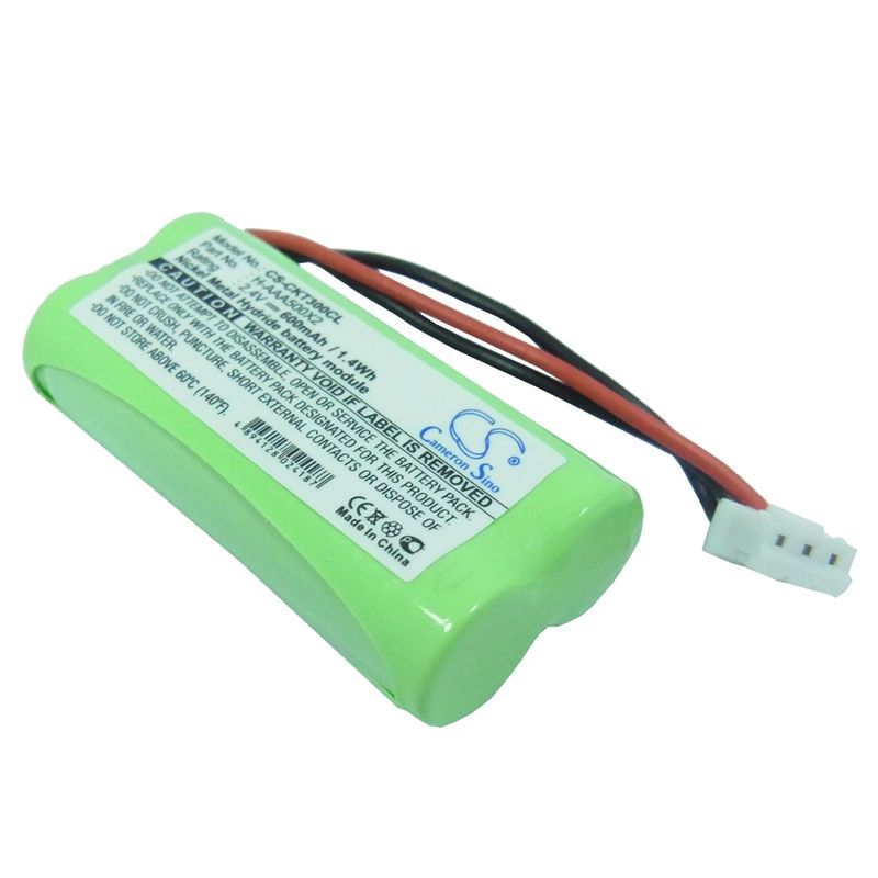 Ni-MH Battery fits Philips, Aleor 300, Kala 300, Kala 3322 2.4V, 600mAh Cordless Phone Cameron Sino Technology Limited