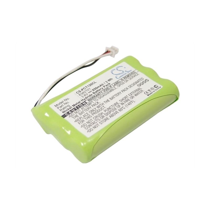Ni-mh Battery Fits Plantronics, Ct11, Ct12 3.6v, 850mah Cordless Phone Cameron Sino Technology Limited