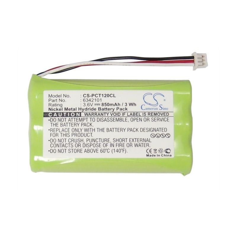 Ni-mh Battery Fits Plantronics, Ct11, Ct12 3.6v, 850mah Cordless Phone Cameron Sino Technology Limited