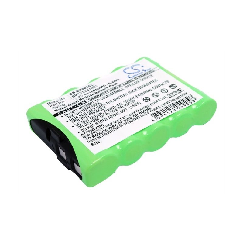 Ni-MH Battery fits Radio Shack, 18560, 239037, 9600509 3.6V, 1500mAh Cordless Phone Cameron Sino Technology Limited
