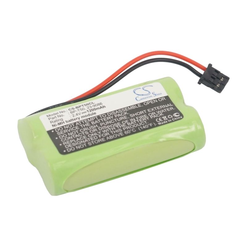 Ni-MH Battery fits Radio Shack, 239086, 9601943, 960-1943 2.4V, 1200mAh Cordless Phone Cameron Sino Technology Limited