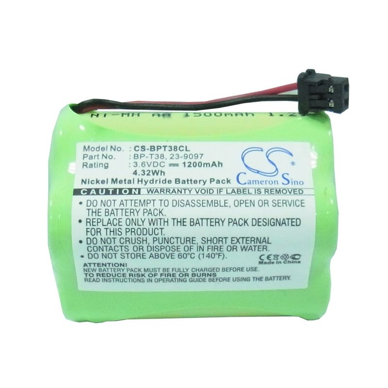 Ni-MH Battery fits Radio Shack, 23-9097, 43-8031, 43-8032 3.6V, 1200mAh Cordless Phone Cameron Sino Technology Limited