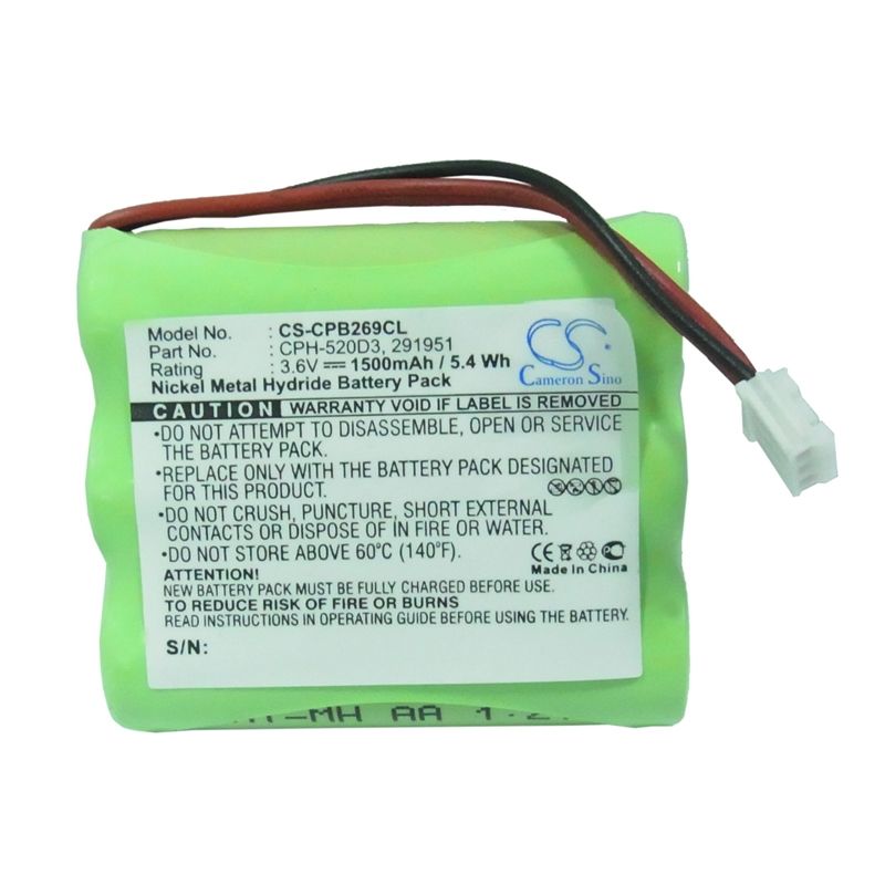 Ni-MH Battery fits Rca, 25450, 25450re3, 5-2699 3.6V, 1500mAh Communications Cameron Sino Technology Limited (Suspended)