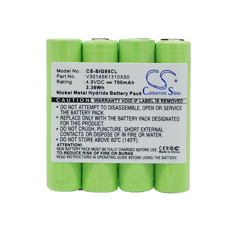 Ni-MH Battery fits Siemens, G95x, Gigaset 825, Gigaset 905 4.8V, 700mAh Cordless Phone Cameron Sino Technology Limited