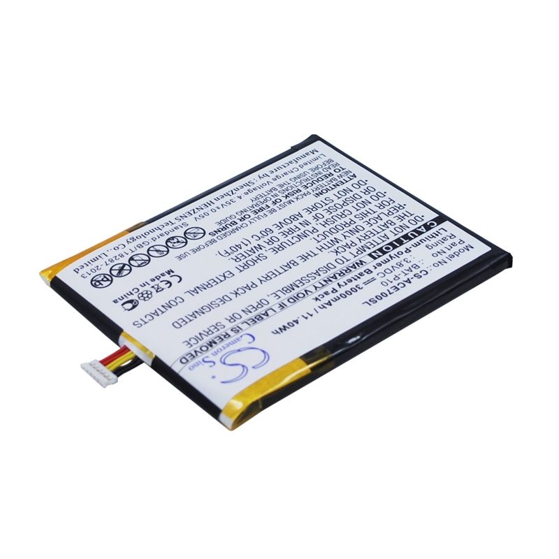 Li-polymer Battery Fits Acer, E39, Liquid E700, Liquid E700 Triple 3.8v, 3000mah Mobile & SmartPhone Cameron Sino Technology Limited