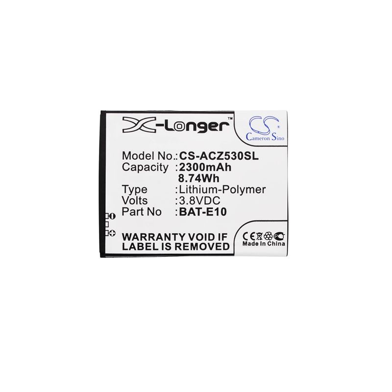 Li-polymer Battery Fits Acer, Liquid Z530, Liquid Z530s, T02 3.8v, 2300mah Mobile & SmartPhone Cameron Sino Technology Limited