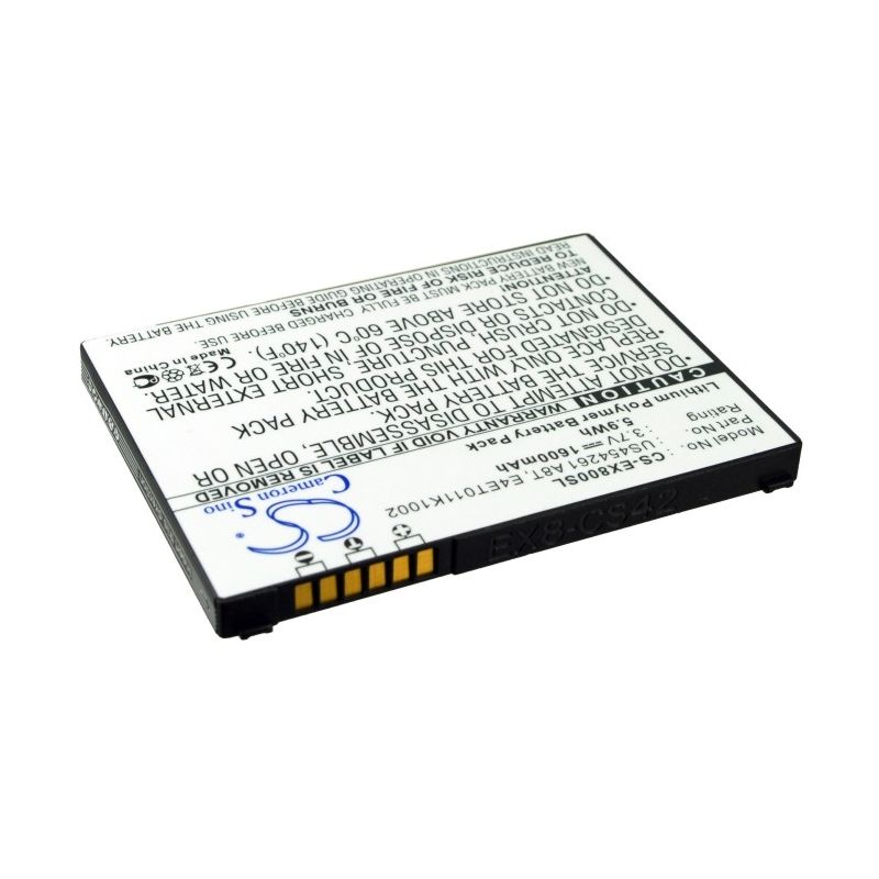 Li-Polymer Battery fits Acer, tempo m900, e-ten, glofiish m750 3.7V, 1600mAh Communications Cameron Sino Technology Limited