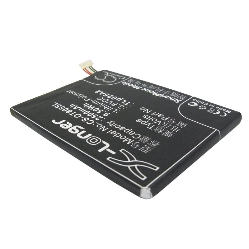 Li-polymer Battery Fits Alcatel, 7046t,7048, 7048a 3.8v, 2500mah Mobile & SmartPhone Cameron Sino Technology Limited