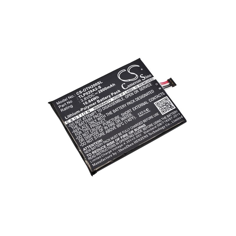 Li-polymer Battery Fits Alcatel, Baal6045y, One Touch Idol 3 5.5, One Touch Pixi 3 5.5 3.8v, 2800mah Mobile & SmartPhone Cameron Sino Technology Limited