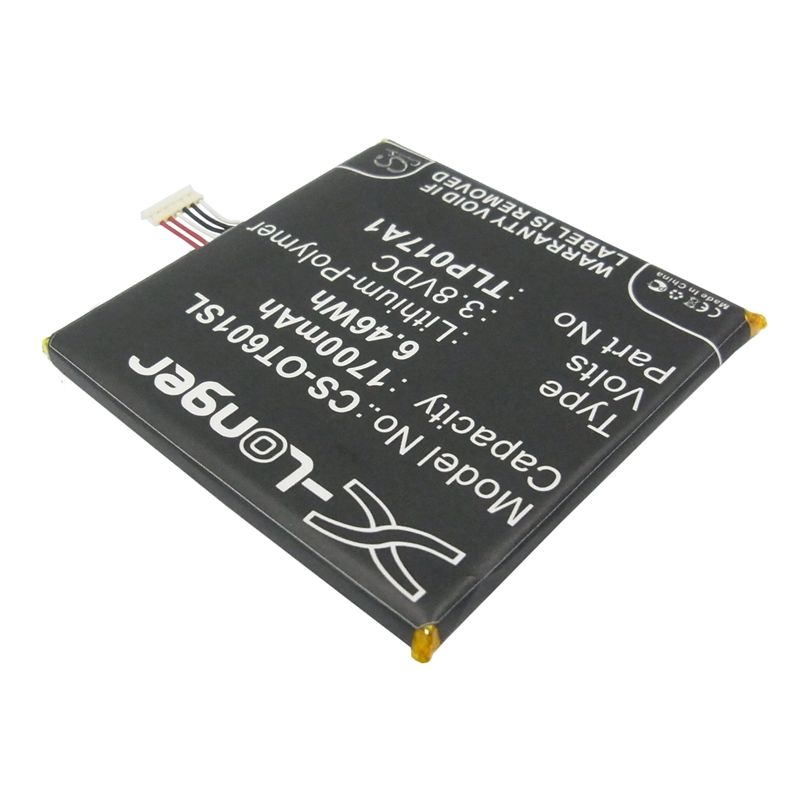 Li-polymer Battery Fits Alcatel, Idol 2 Mini, Idol Mini, Idol Mini Dual Sim 3.8v, 1700mah Mobile, SmartPhone Cameron Sino Technology Limited (Suspended)