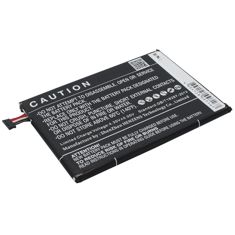 Li-Polymer Battery fits Alcatel, m811, m812, m812c 3.8V, 3100mAh Mobile & SmartPhone Cameron Sino Technology Limited