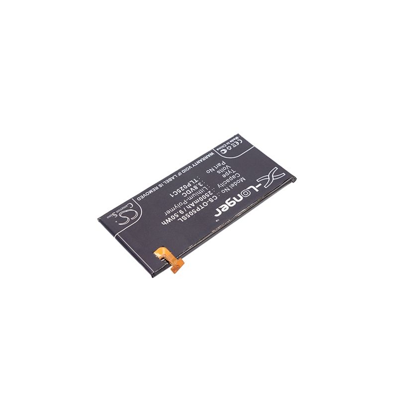 Li-Polymer Battery fits Alcatel, one touch allure, one touch fierce 4, one touch idol 3 5.5 3.8V, 2500mAh Mobile & SmartPhone Cameron Sino Technology Limited