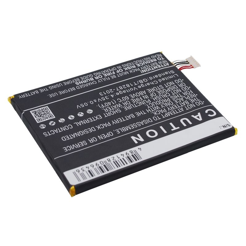Li-Polymer Battery fits Alcatel, one touch flash 2, one touch flash 2 dual sim, one touch flash 2 dual sim lte 3.8V, 3000mAh Mobile & SmartPhone Cameron Sino Technology Limited