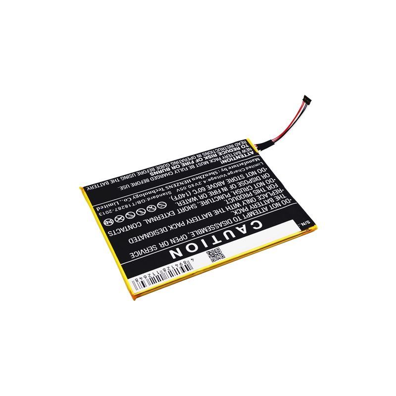 Li-Polymer Battery fits Alcatel, one touch icin, one touch pixi 3 (7) lte, one touch pixi 3 7.0 4g 3.7V, 2700mAh Mobile & SmartPhone Cameron Sino Technology Limited