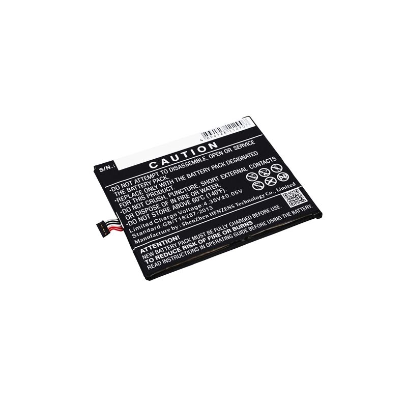 Li-Polymer Battery fits Alcatel, one touch pop 3 5.5, ot-5025, ot-5025d 3.8V, 2900mAh Mobile, SmartPhone Cameron Sino Technology Limited (Suspended)