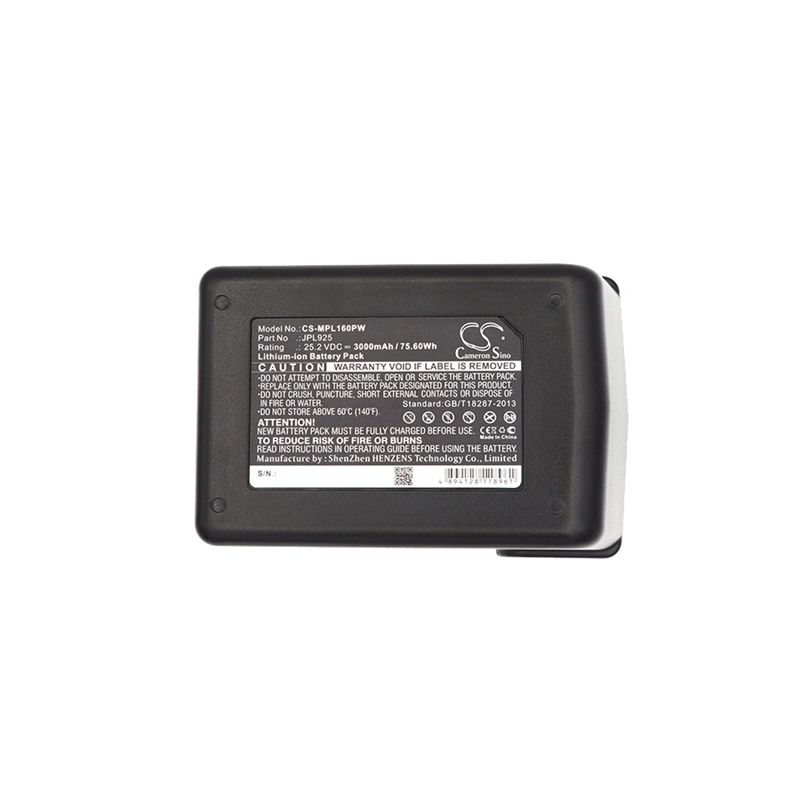 Li-ion Battery fits Max, 34g808, Rebar Pjrc160, 25.2V, 3000mAh Power Tools Cameron Sino Technology Limited