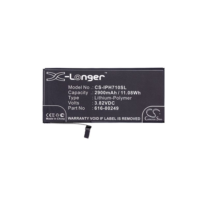 Li-polymer Battery Fits Apple, A1661, A1784, A1785 3.82v, 2900mah Mobile & SmartPhone Cameron Sino Technology Limited