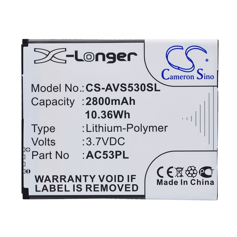 Li-Polymer Battery fits Archos, 53 platinum 3.7V, 2800mAh Mobile & SmartPhone Cameron Sino Technology Limited