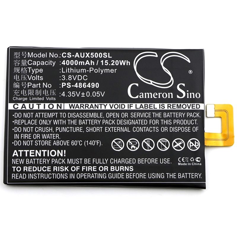 Li-Polymer Battery fits Asus, pegasus x005 3.8V, 4000mAh Mobile & SmartPhone Cameron Sino Technology Limited