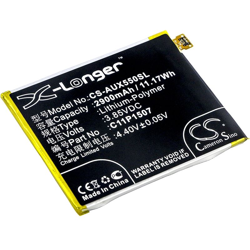 Li-Polymer Battery fits Asus, x550, zenfone zoom, zenfone zoom dual sim 3.85V, 2900mAh Mobile & SmartPhone Cameron Sino Technology Limited