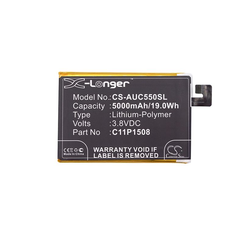 Li-Polymer Battery fits Asus, z010ad, z010d, z010da 3.8V, 5000mAh Mobile & SmartPhone Cameron Sino Technology Limited