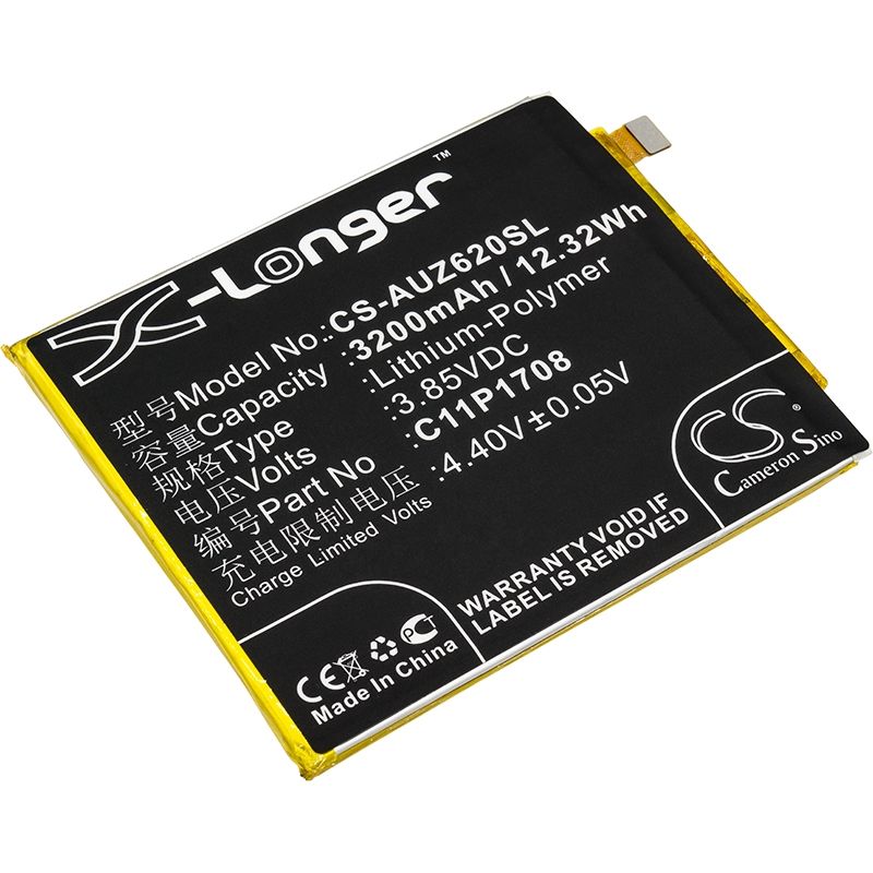 Li-polymer Battery Fits Asus, Ze620kl, Zenfone 5 2018, Zenfone 5 2018 Dual Sim 3.85v, 3200mah Mobile & SmartPhone Cameron Sino Technology Limited