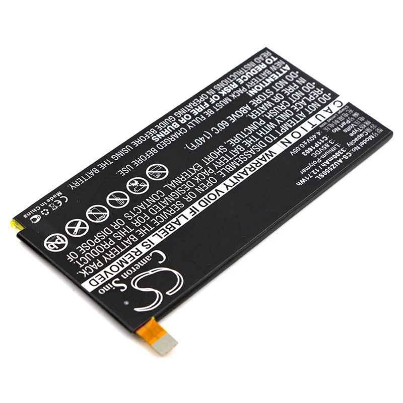 Li-Polymer Battery fits Asus, zenfone 3 deluxe 5.5, zenfone 3 deluxe 5.5 dual sim, zs550kl 3.85V, 3300mAh Mobile & SmartPhone Cameron Sino Technology Limited