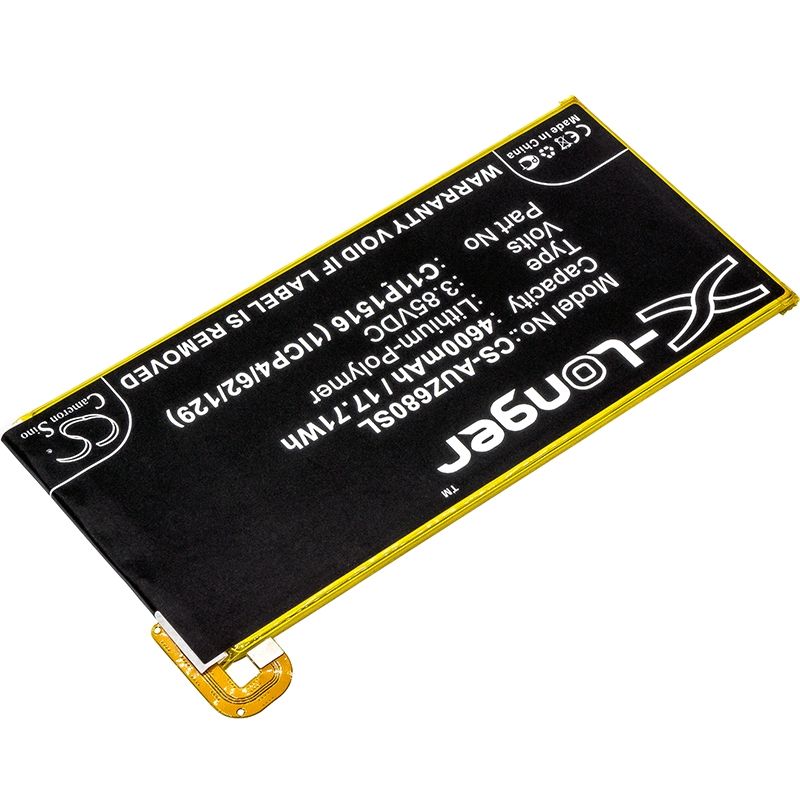 Li-Polymer Battery fits Asus, zenfone 3 ultra, zenfone 3 ultra dual sim, zu680kl 3.85V, 4600mAh Mobile & SmartPhone Cameron Sino Technology Limited