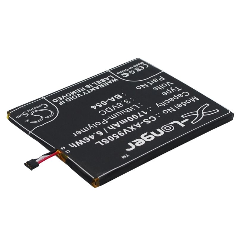 Li-Polymer Battery fits Aux, i7 air, v950+ 3.8V, 1700mAh Communications Cameron Sino Technology Limited (Suspended)