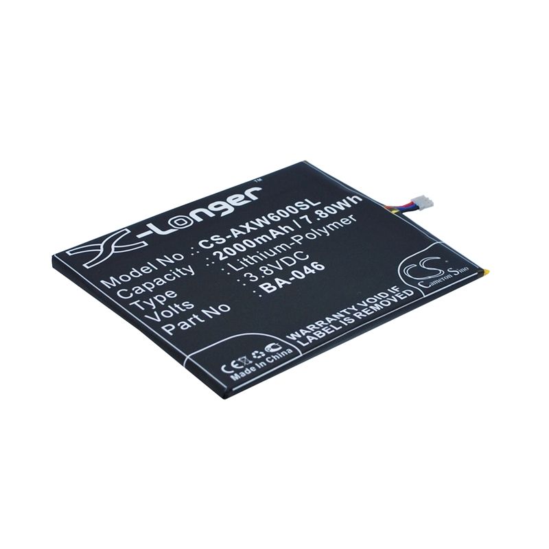 Li-Polymer Battery fits Aux, s6, v950, w6 3.8V, 2000mAh Communications Cameron Sino Technology Limited (Suspended)
