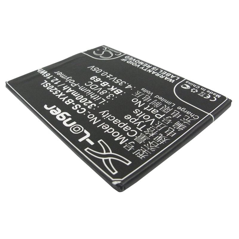 Li-Polymer Battery fits Bbk, vivo x520, vivo x520a, vivo x520l 3.8V, 3200mAh Communications Cameron Sino Technology Limited (Suspended)