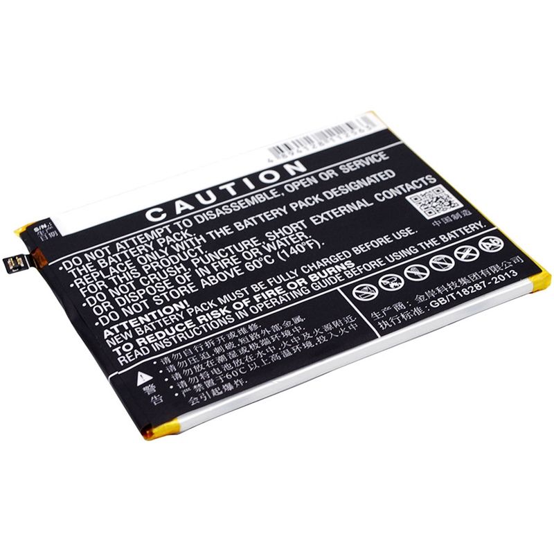 Li-Polymer Battery fits Bbk, vivo x6 plus a, vivo x6 plus a dual sim td-lte 3.85V, 4000mAh Mobile & SmartPhone Cameron Sino Technology Limited