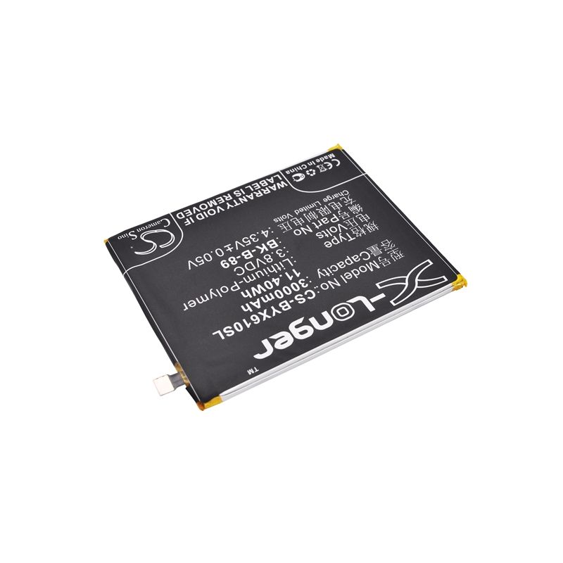 Li-Polymer Battery fits Bbk, vivo x6 plus, vivo x6 plus d, vivo x6 plus d dual sim td-lte 3.8V, 3000mAh Mobile & SmartPhone Cameron Sino Technology Limited
