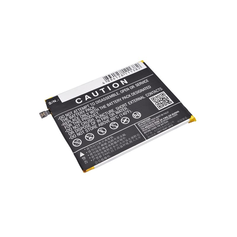Li-Polymer Battery fits Bbk, vivo x6 plus, vivo x6 plus d, vivo x6 plus d dual sim td-lte 3.8V, 3000mAh Mobile & SmartPhone Cameron Sino Technology Limited