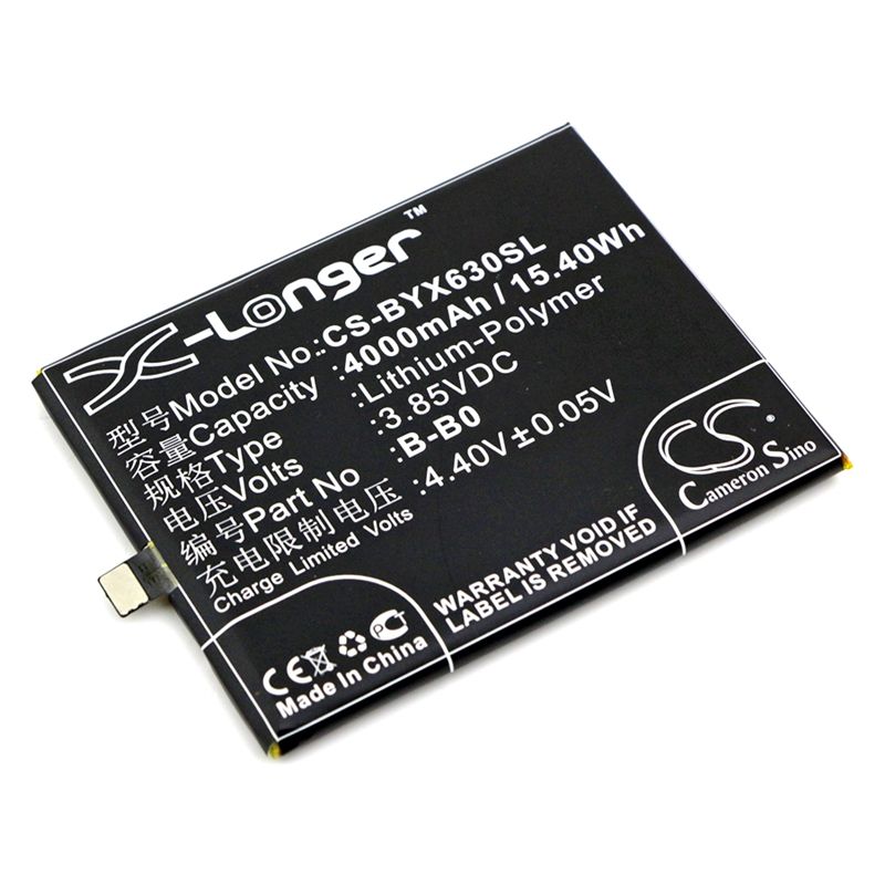 Li-Polymer Battery fits Bbk, vivo xplay 6, vivo xplay 6 dual sim, vivo 3.85V, 4000mAh Mobile & SmartPhone Cameron Sino Technology Limited