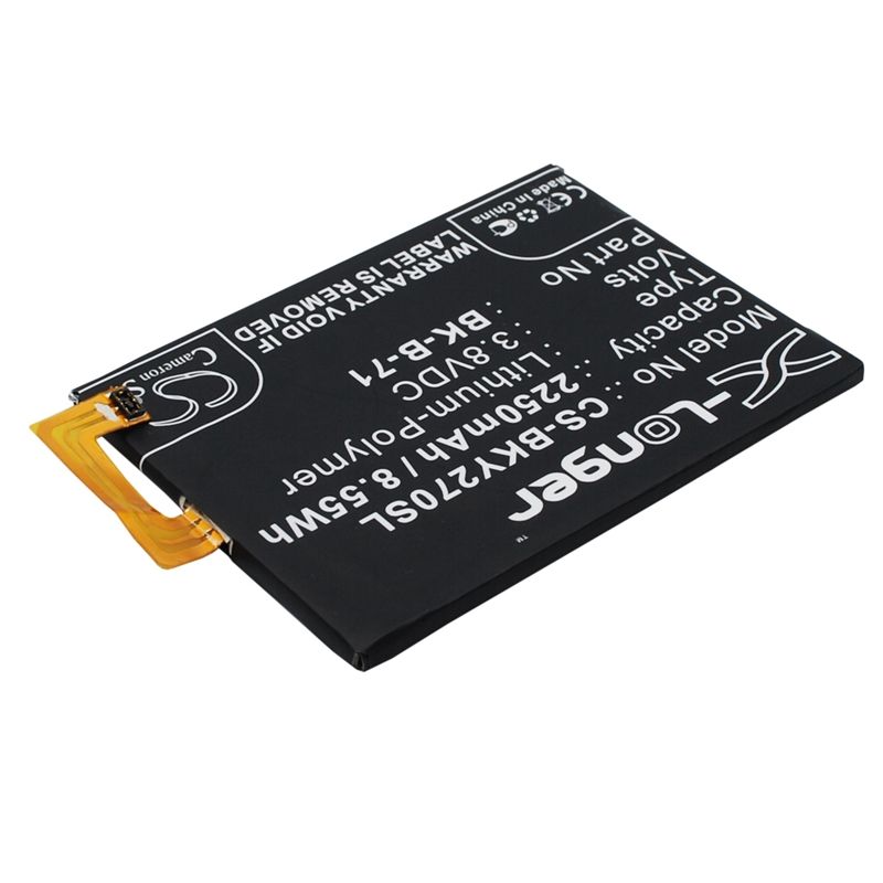 Li-Polymer Battery fits Bbk, vivo y18, vivo y18l 3.8V, 2250mAh Mobile & SmartPhone Cameron Sino Technology Limited