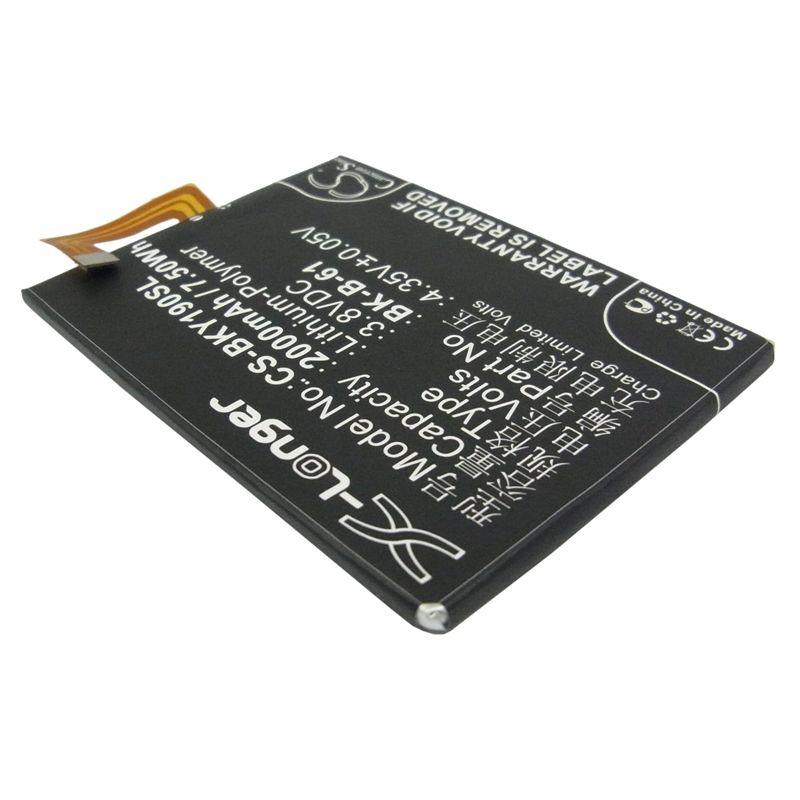 Li-Polymer Battery fits Bbk, vivo y19, vivo y19t 3.8V, 2000mAh Communications Cameron Sino Technology Limited (Suspended)