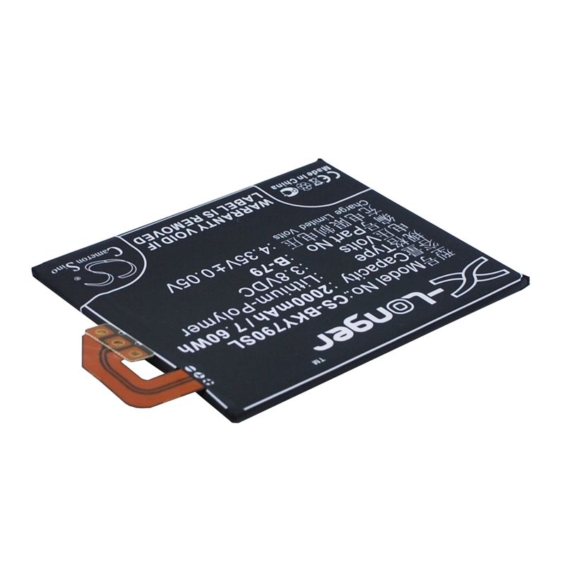 Li-Polymer Battery fits Bbk, vivo y29, vivo y29l 3.8V, 2000mAh Communications Cameron Sino Technology Limited (Suspended)