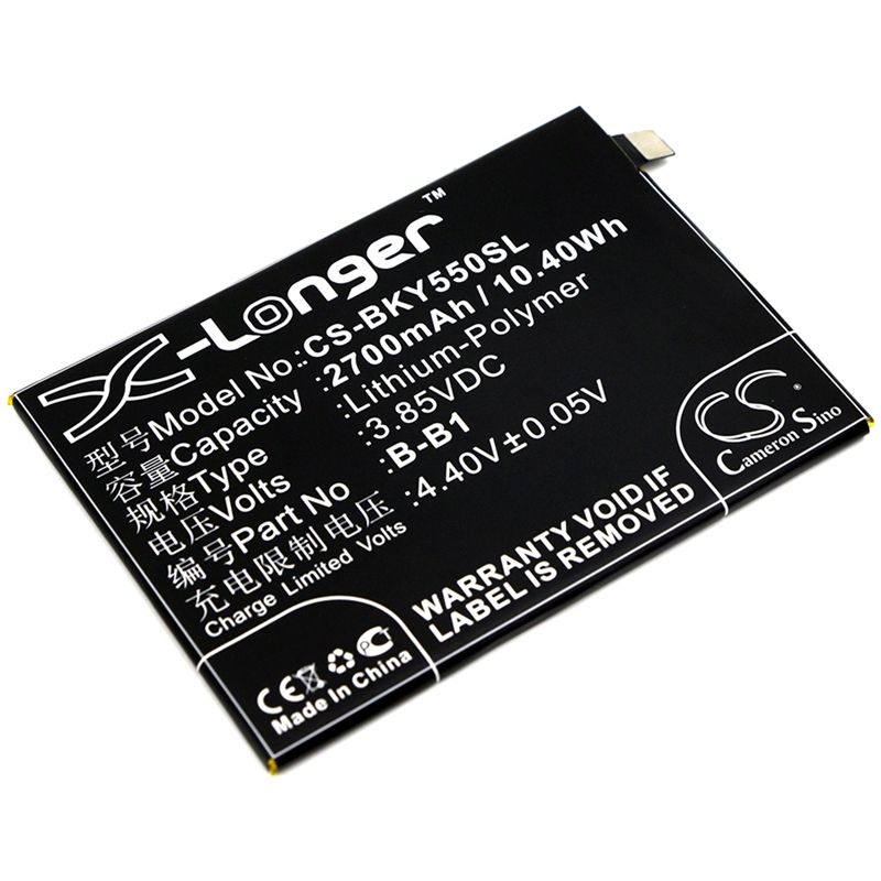 Li-polymer Battery Fits Bbk, Vivo Y55, Vivo Y55a, Vivo Y55l 3.85v, 2700mah Mobile & SmartPhone Cameron Sino Technology Limited