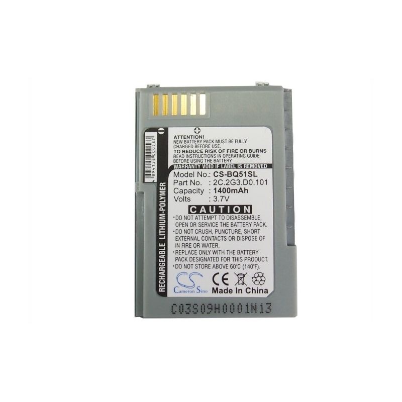 Li-Polymer Battery fits Benq, p51, benq-siemens, p51 3.7V, 1400mAh Mobile & SmartPhone Cameron Sino Technology Limited