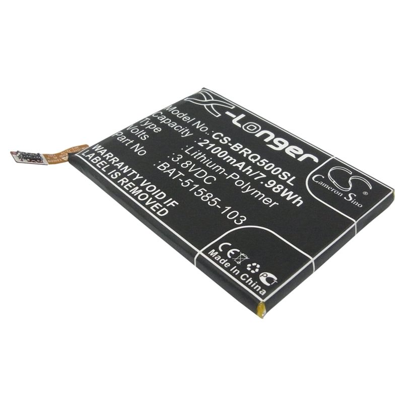 Li-polymer Battery Fits Blackberry, Q5, Q5 Lte, Q5 Lte Sqr100-1 3.8v, 2100mah Mobile & SmartPhone Cameron Sino Technology Limited