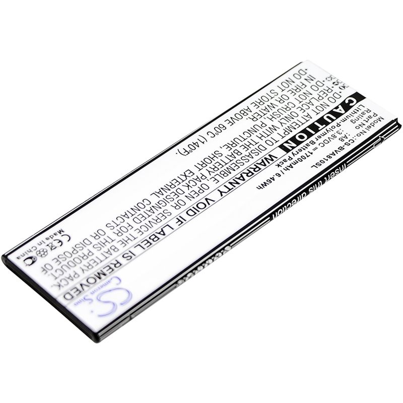 Li-Polymer Battery fits Blackview, a8 3.8V, 1700mAh Mobile & SmartPhone Cameron Sino Technology Limited