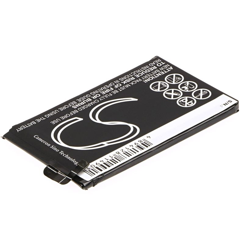 Li-Polymer Battery fits Blu, d850q, s0190uu, studio xl 3.8V, 2600mAh Mobile & SmartPhone Cameron Sino Technology Limited