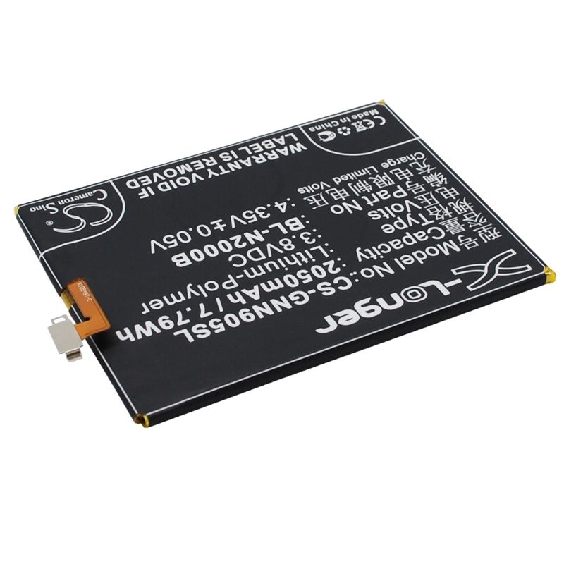 Li-Polymer Battery fits Blu, d980l, vivo air, fly 3.8V, 2050mAh Mobile & SmartPhone Cameron Sino Technology Limited